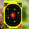 Bersagli adesivi fluorescenti verdi 9,5"x14,5" per tiro e tiro con l'arco