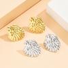 Stainless Steel Shell Earrings for Women - Retro Scallop Style