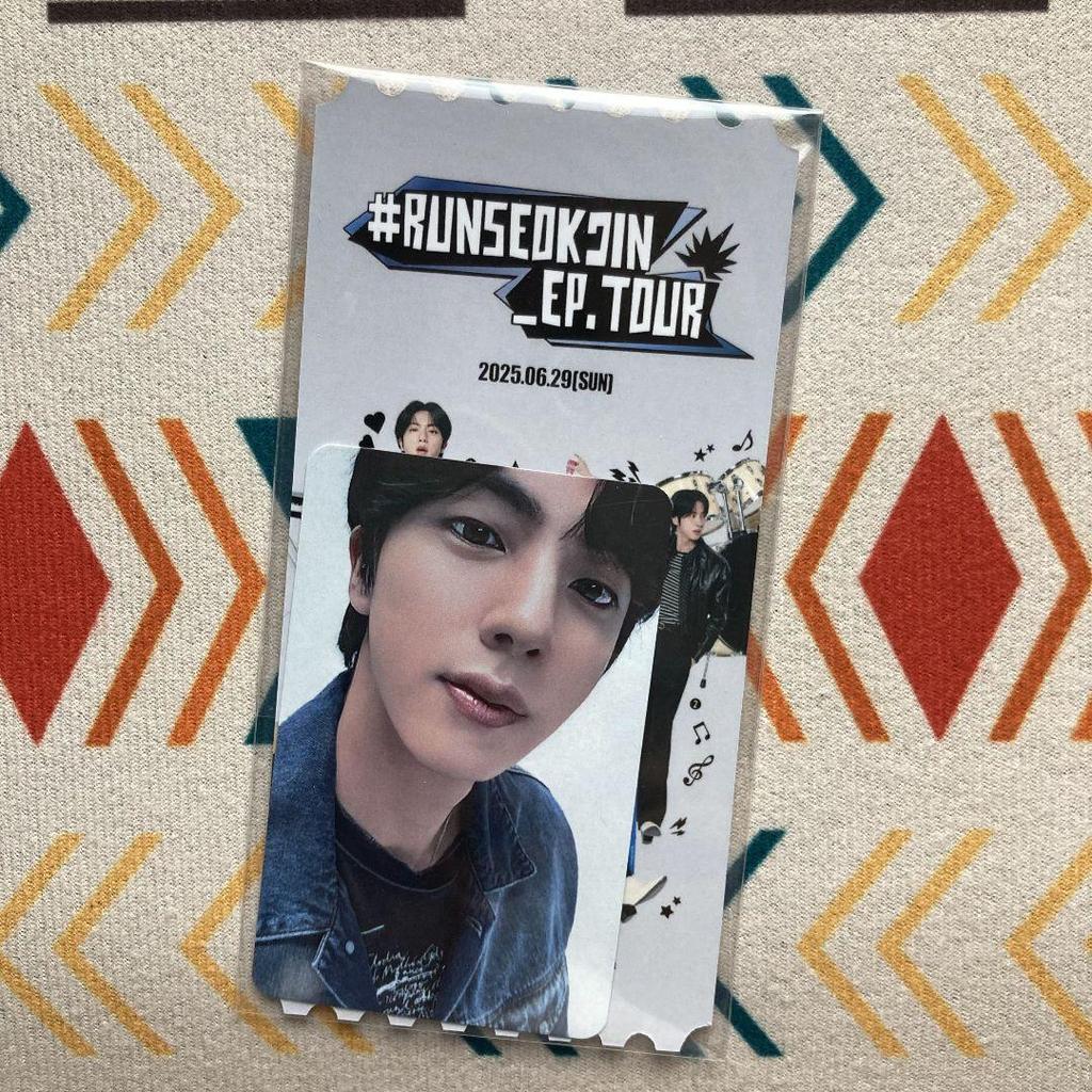 [USED] BTS 6/29 Jin RUNSEOKJIN_EP.TOUR IN GOYANG 1 Ticket
