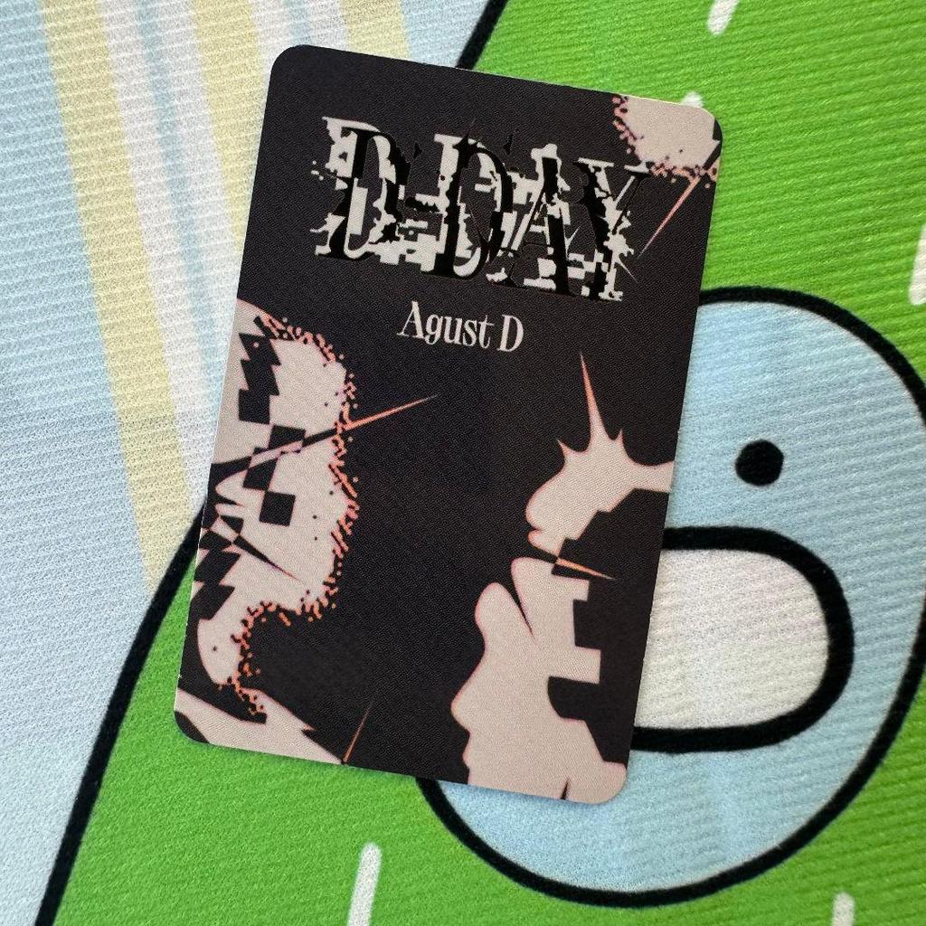 [USED] BTS SUGA Yoongi AgustD D-DAY Bonus Trading Card