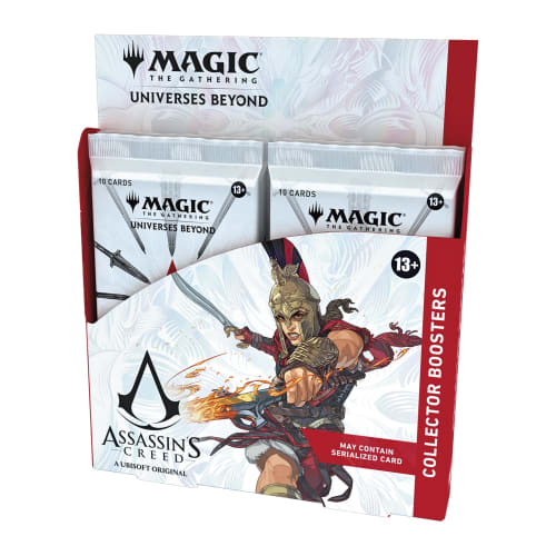Magic: The Gathering - Assassin's Creed Collector Booster Box | 12 Collector Boosters (10 Cards per Pack)