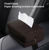 Car Tissue Box Towel Sets Car Sun Visors Tissue Box Holder Auto Interior Storage Decoration Waterproof