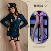 Fun Underwear Sexy Night Policewoman Cos Suit Seductive Flight Attendant Outfit European and American Style Royal Sister OL Secretary Outfit