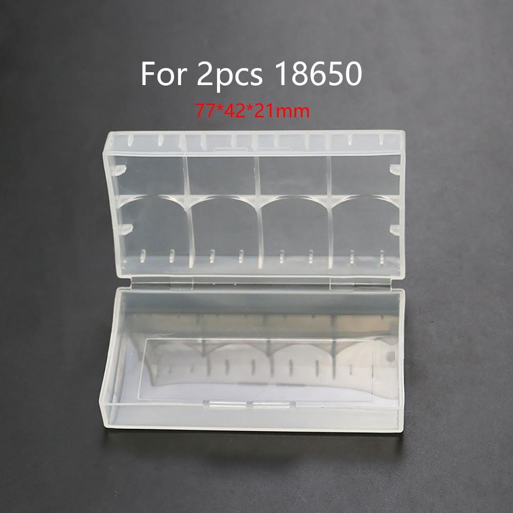 Hartplastik 18650 Akku-Aufbewahrungsboxen Hülle Halter Mit Clip Für 1/2/4/8x 18650 4x16340 Wiederaufladbare Batterie Wasserdichte Hüllen