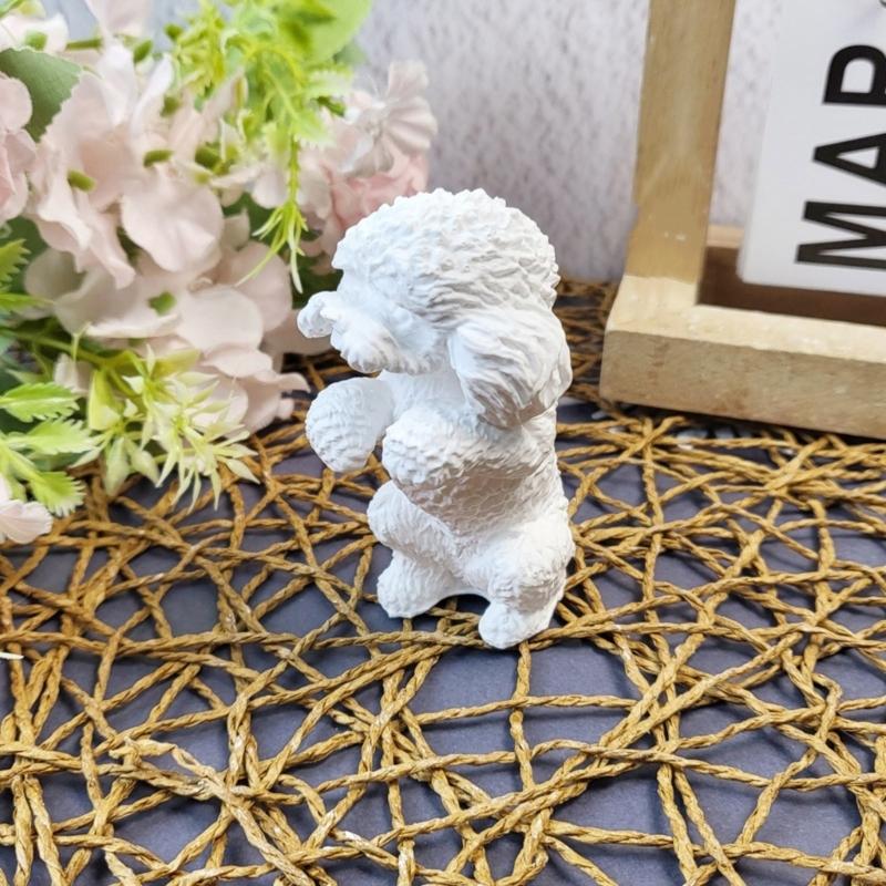 3D Bear Candle Molds Casting Molds Plasters Molds Animal Silicone Mould Ornament Molds Castings Molds Epoxy Resin Molds