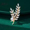 Non-Slip Buckle Scarf Badge Women Brooch High-Gloss Rhinestone Inlay Sparkling