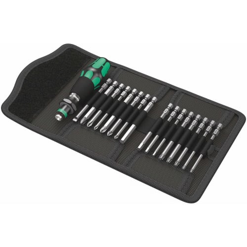 

Wera 05059295001 | Kraftform Kompakt 60 Driver Set, 17 Pieces [Officially Imported from Japan]