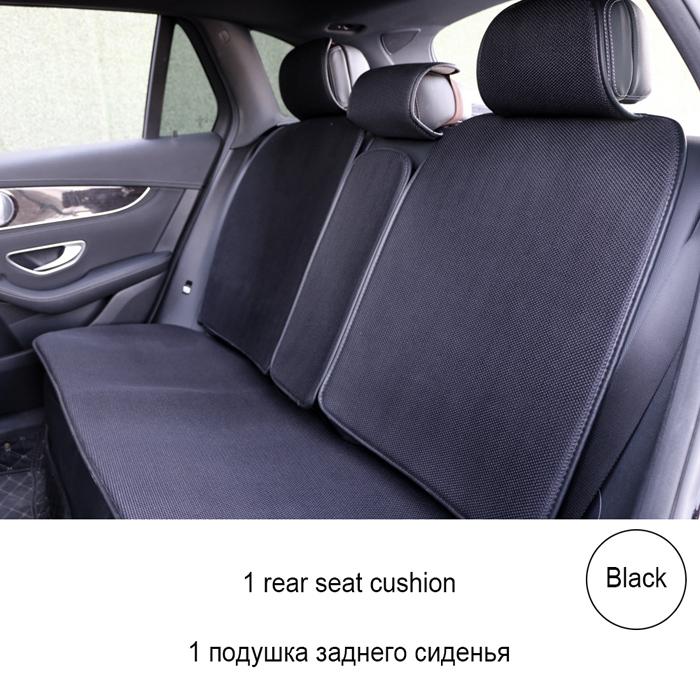 1 zadní nebo 2 přední prodyšný polštář automobilového sedadla / 3D vzduchová síťovina potahová rohož pro autosedačku vhodná pro většinu osobních automobilů, nákladních automobilů, SUV Protect