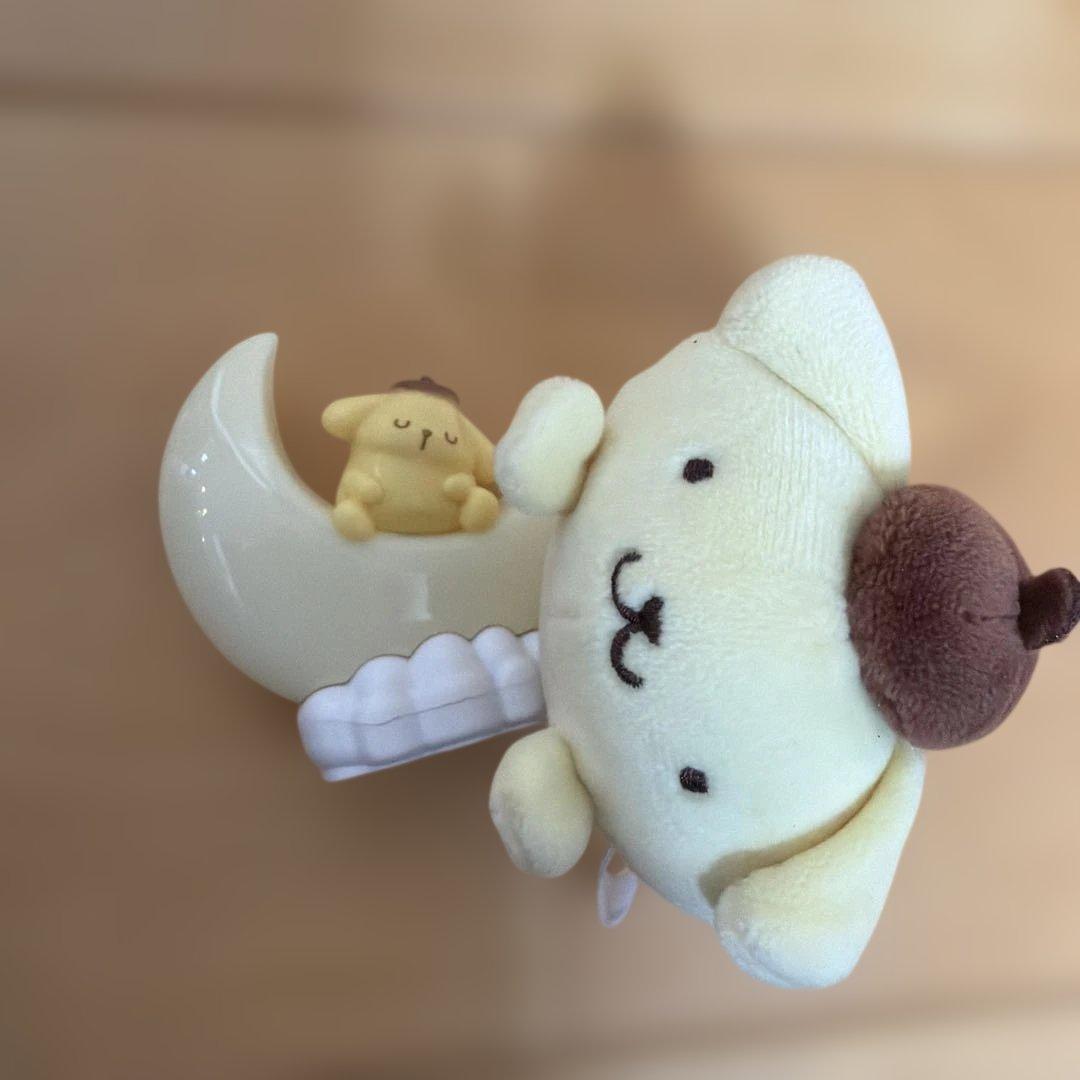 Pom Pom Purin Petit Plush Toy/Moon Light Pom Pom Purin Goods Set of 2