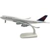 Scale Model Airplane 20cm Metaallegering Voor Delta Luchtvaart Model 747 B747 Vliegtuig Model Statisch Ornament Plane