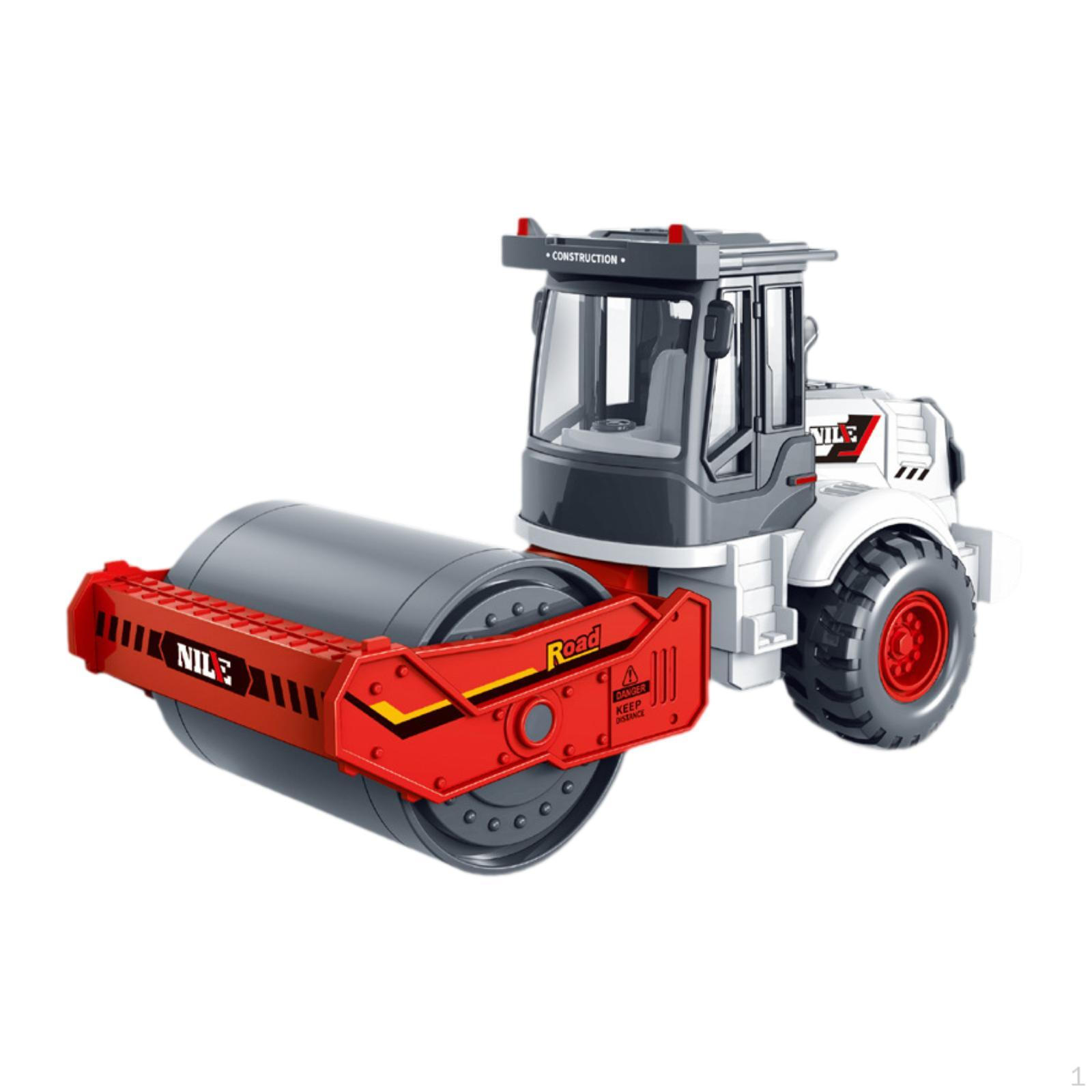 

Набор игрушечных строительных грузовиков для детей — коллекция образовательных игровых машин красный