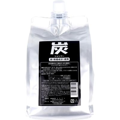 Jun Cosmetic Charcoal Shampoo Refill 1000mL