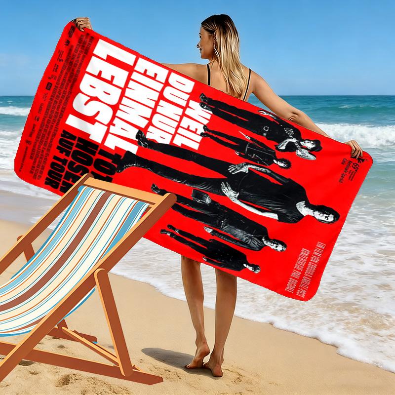 Telo Mare con Stampa Die Toten Hosen, Grande Morbido Asciugatura Rapida per Spiaggia Campeggio Nuoto
