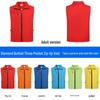 Custom Charity Event T-shirt Vest with Logo Printing for Volunteers