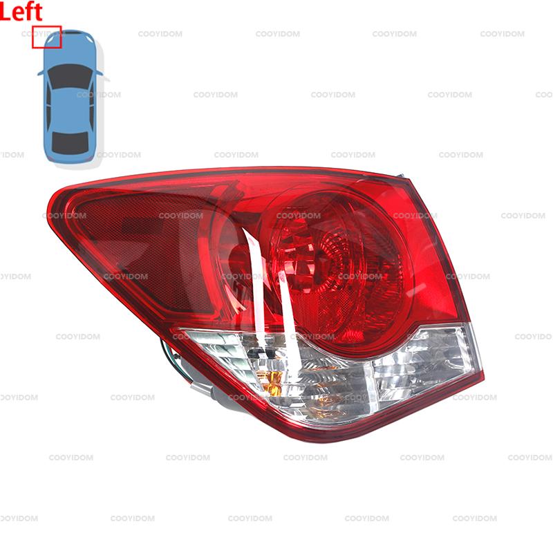 Car Rear Lamp Tail Light Reversing Brake Light Assembly For Chevrolet Cruze 2009 2010 2011 2012 2013 2014
