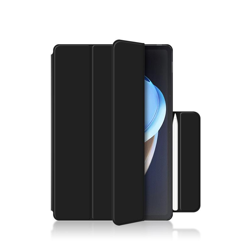 

Подходит для планшета Vivo Pad 3 Pro, защитный чехол с магнитным ремешком, защитный чехол для компьютера 12,95 дюйма. vivo Pad 3 Pro чёрный