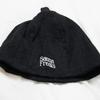 Sauna Freaks Sauna Hat, Cotton, Deep Coverage, Washable, Dryer Safe, Oversized, Stylish, Anti-Fever, Navy (Black) for Men and Women