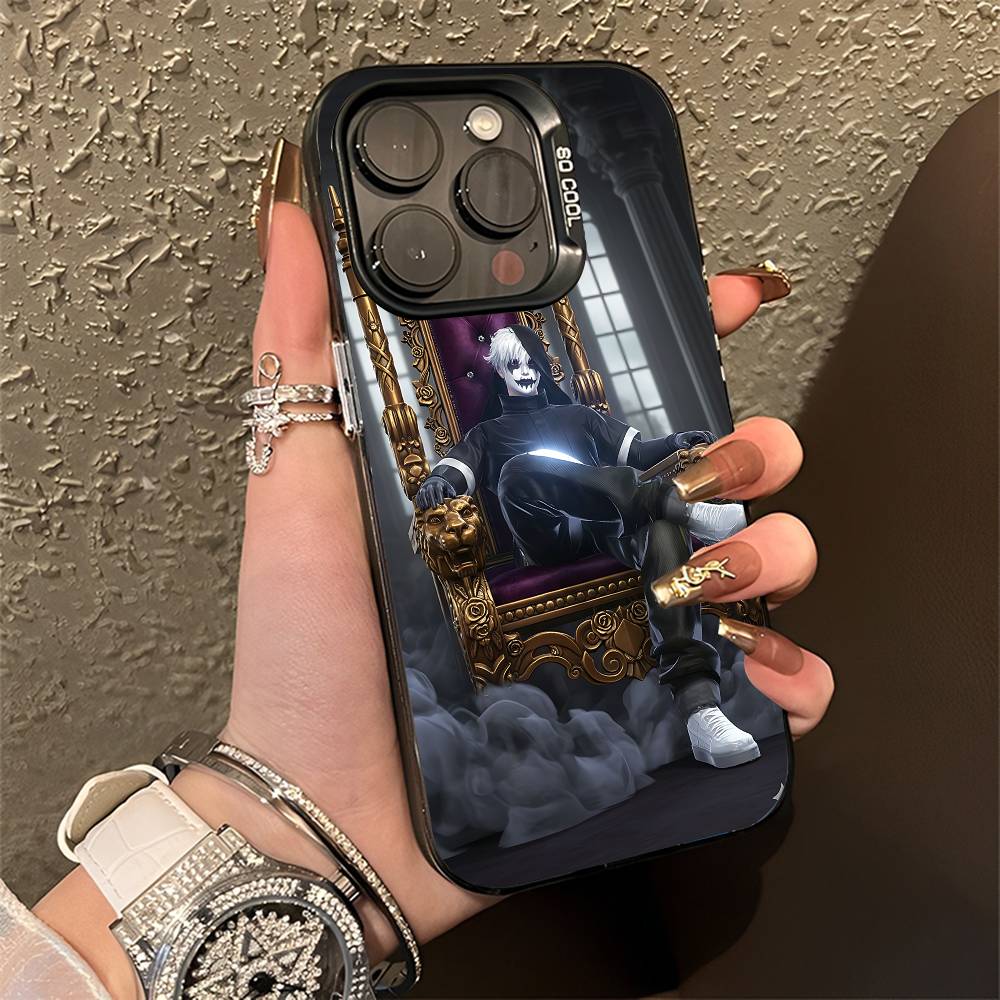 F-Free F-Fire Phone Case For iPhone 14,16,12,15,13,17,11,E,Pro,Max,Plus,Air,Mini Black Soft Cover