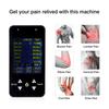 TENS EMS Electric Massager Pulse Muscle Stimulator Electrode Pads Digital Ease Pain Machine