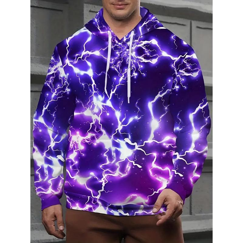 Neue 3D-Druck Tiergrafik Hoodies Für Mann Sweatshirt Hrajuku Street Herbst Lässig Langarm Y2k Herrenbekleidung Herrenmode Bekleidung