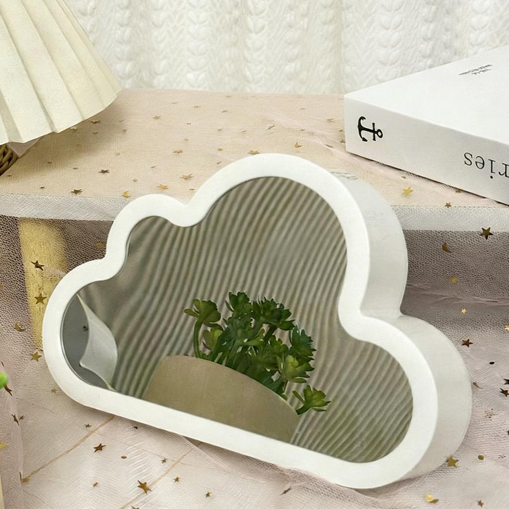 Hidden Tulip Infinite Reflection Table Lamp - Two-Way Mirror Desk Light Creative Home Bedroom Decor Bedside Ornament
