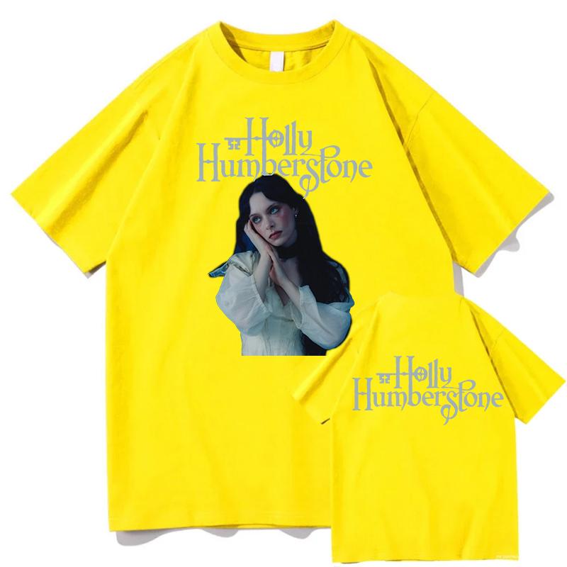 Holly Humberstone Cruel World Tshirts Unisex Fashion Print Tshirts Oneck Short Sleeve Cotton Female Tees Graphic Merch Clothes