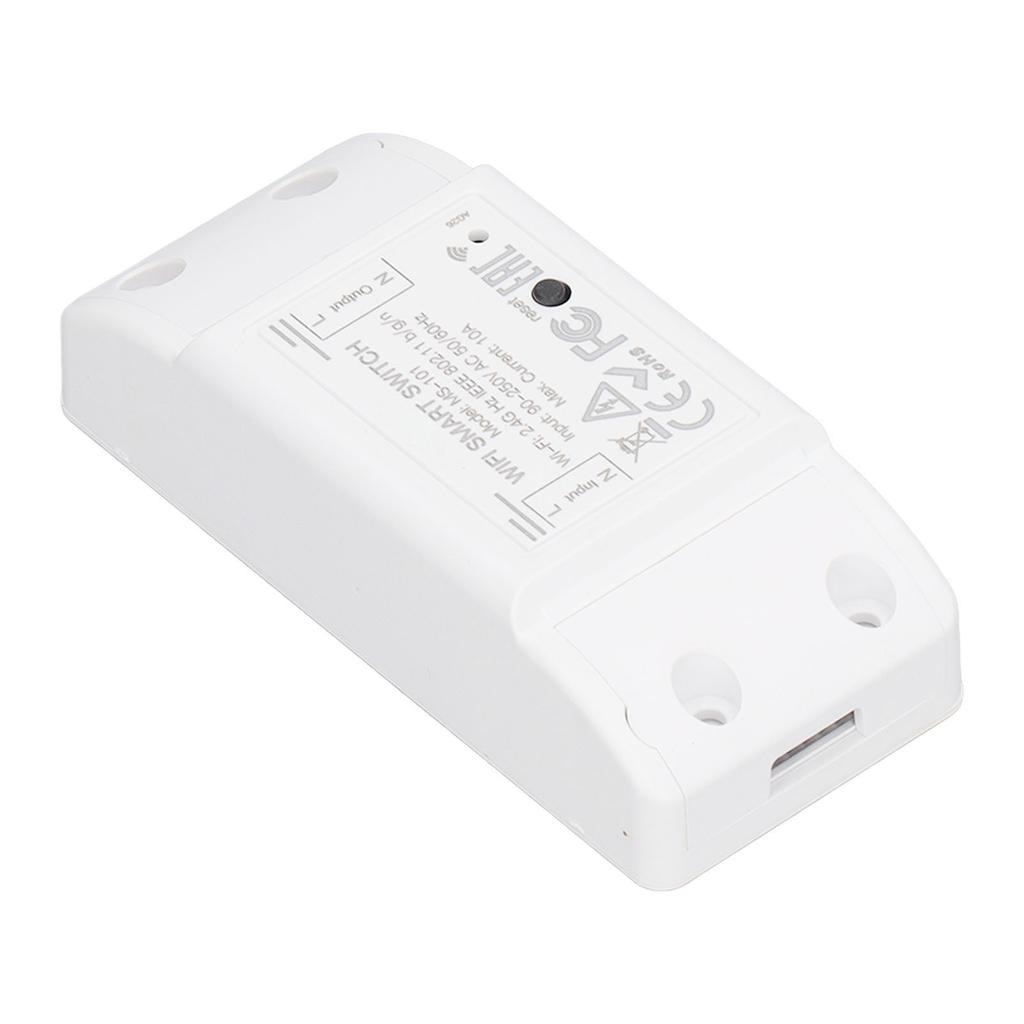 WLAN-Schaltermodul Unterstützung Sprachsteuerung Timing Smart Devices Ein Aus Steuermodul für Tuya APP 220W 10A 90‑250V