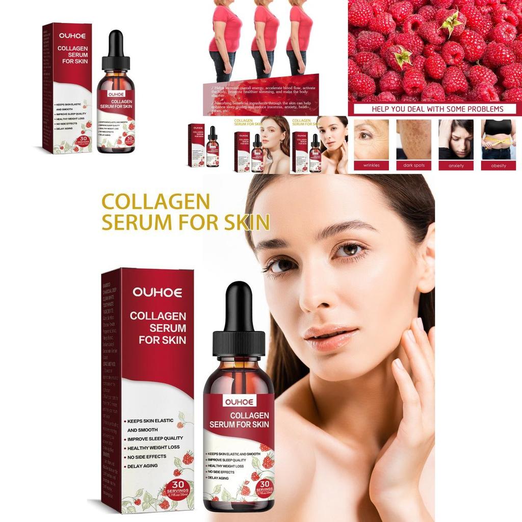 Ouhoe Collagen Essence Serum For Radiant Skin Firming And Anti-aging Benefits