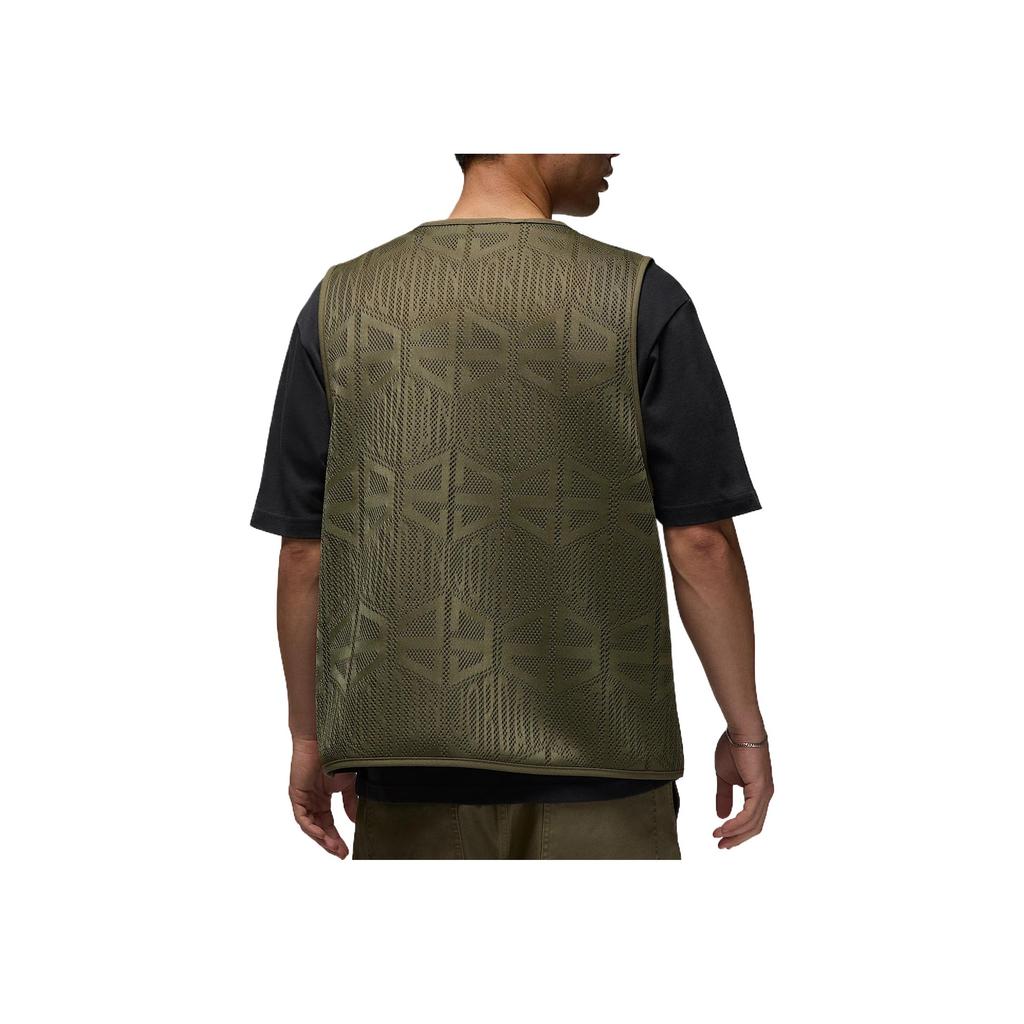 Jordan Essentials Casual Minimalist Fashion Vest Men vest Army-Green HF9327-222