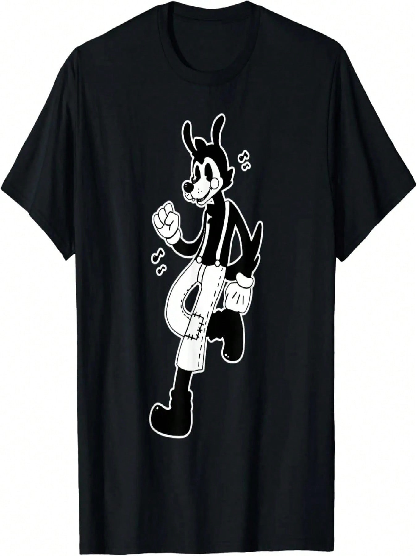 Boris The Wolf Blackwork T-Shirt S разноцветный