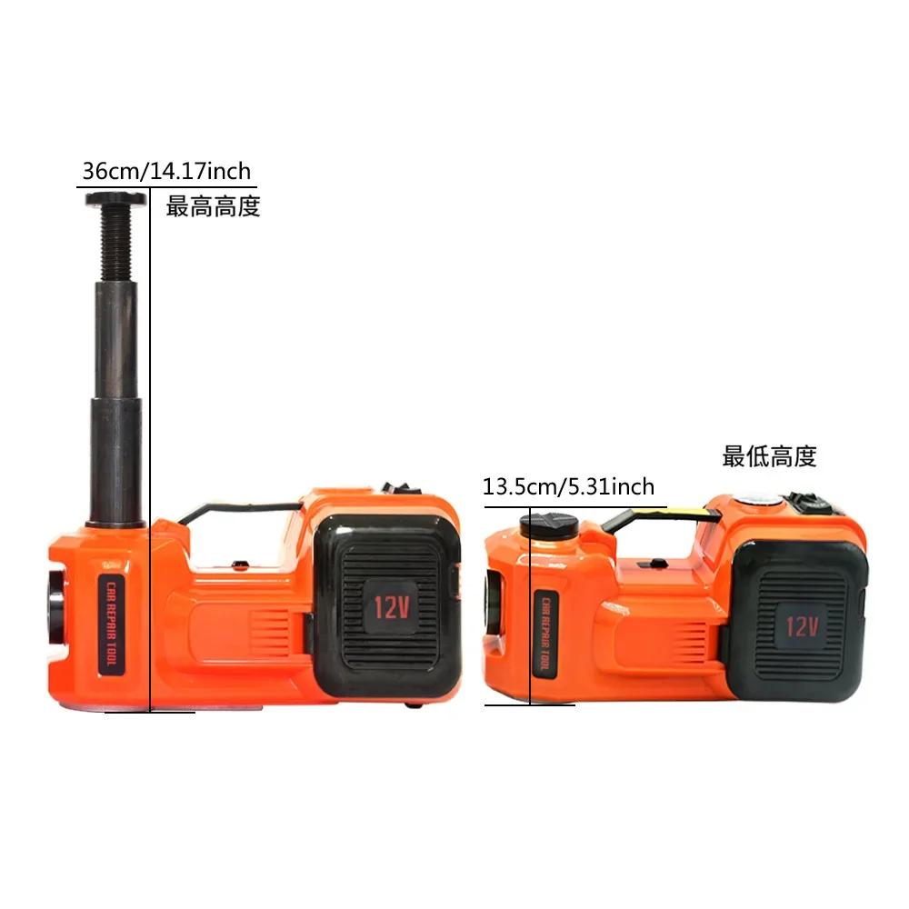 2025Multifunctional 5T Electric Hydraulic Jack 12V Vertical Hydraulic Jack Electric Torque Wrench