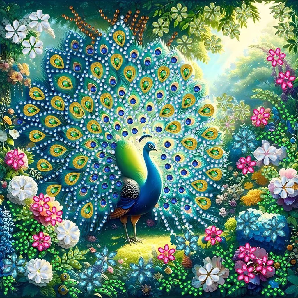 Diamond Painting, Special-Shaped Diamond Painting, Handmade Sticker Material Package 30 * 30 Diamond Sticker Diy Decorative Painting Cross-Border