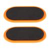 2Pcs Oval Yoga Sliding Disks Sports Fitness Disc Training Slider Exercise Workout Slide Mat Equipment