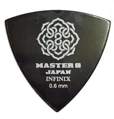 Of MASTER8 JAPAN INFINIX Triangular Guitar Pick [Set 20] 0.6mm [IF-TR060]