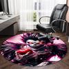 1pc D-Death Note  Carpet, Round Rug, Comfortable, Suitable for Entryways, Living Rooms, Office, And Bedrooms, Christmas Decoration