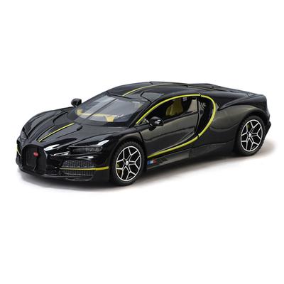 1/32 Scale Bugatti Tourbillon V16 Super Sports Toy Car Model Die-cast Vehicle Miniature Sound & Light Collection Birthday Gift For Little Kid