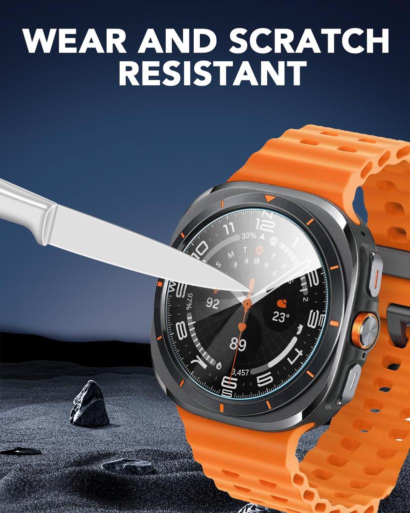 Tempered Glass For Samsung Galaxy Watch 7 ultra 47mm Accessories HD Clear Hydraulic Film Screen Protector galaxy watch ultra 47