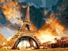5d Diamond Painting Mosaic Paris Tower Landscape Home Decor Embroidery Tree Scenery Full Square/round Wall Sticker