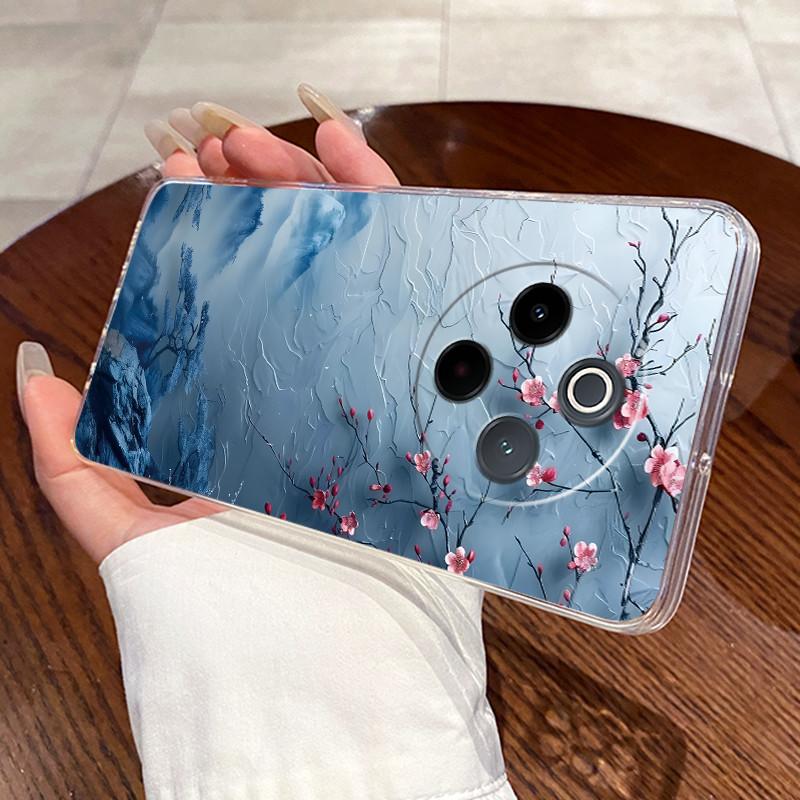 Jelly Casing For Vivo Y300 Pro Y300 Pro+ T4 Capa Clear Silicone Soft TPU Back Cover For Vivo IQOO Z10 Cute Rabbit Cat Phone Case