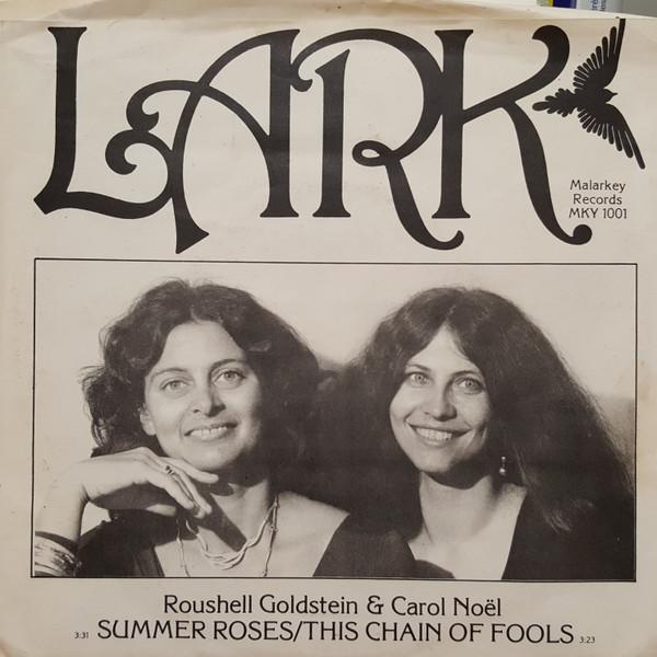 

7-дюймовая пластинка LARK 16 Summer Roses This Chain Of Fools MKY1001 Malarkey Record Канада Поп Б/у