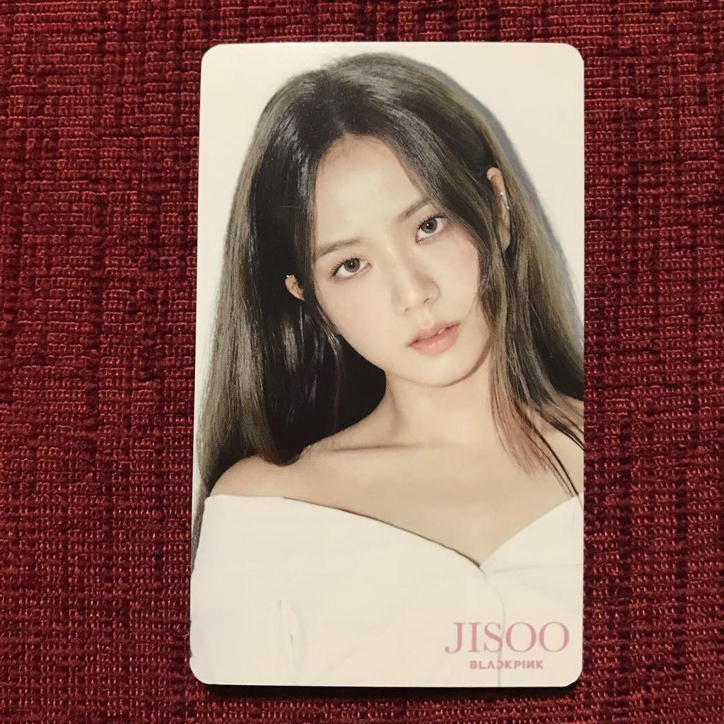 [USED] Blackpink Jisoo trading card Universal Studios Japan bonus album 2