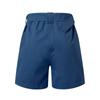 Women's Summer Relaxed Solid Color Tie Elastic Pocket Casual Shorts Pants