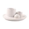Simple Design Candle Holder Multifunctional Ceramic Incense Tray Incense Stick Holder  Room Decor