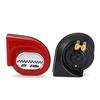 2PCS 18 tone Echo Horns 105dB Surround Dual Snail Horn Waterproof Dustproof Warning Alarm Car Auto Truck Vehicle Horn