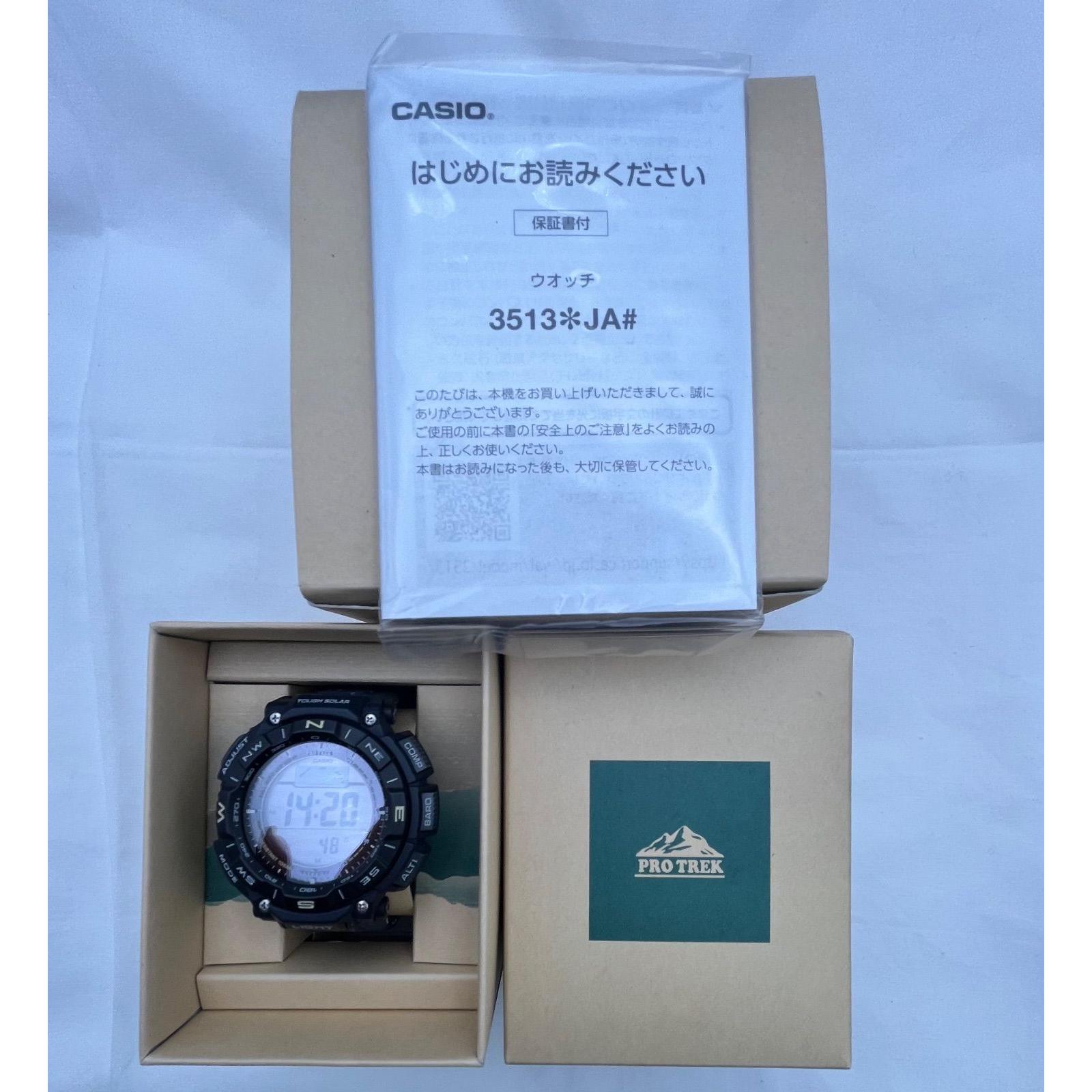 Б/у CASIO Casio PROTREK Солнечные часы PRG-340-1JF 10245