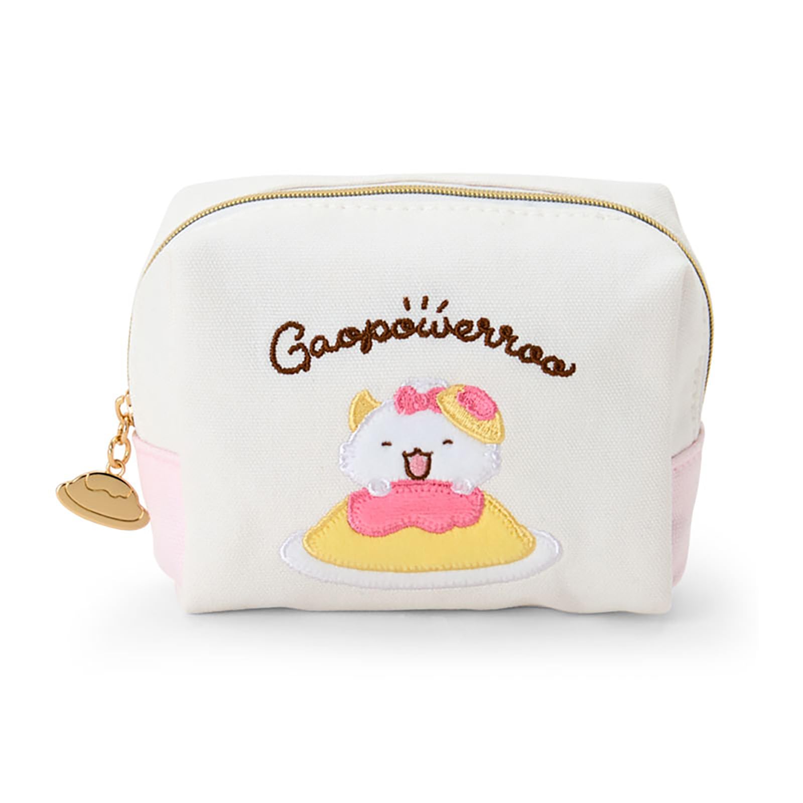 

Sanrio Gaopawaru Omelette Rice Pouch and Zinc Alloy Suitable for ages 3 and up (316971) - Cotton, Polyester, -