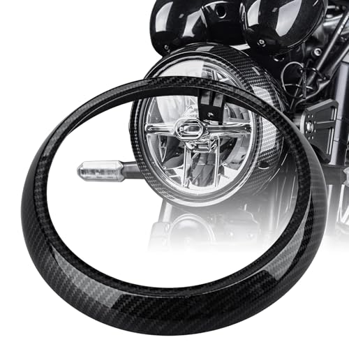 

CHINGLAY Motorcycle Headlight Ring Bezel Rim (ABS) for Z900RS (2018-2024), SE (2022-2023), W800 CAFE (2019-2020), and W800 (2020-2024). Customizable H