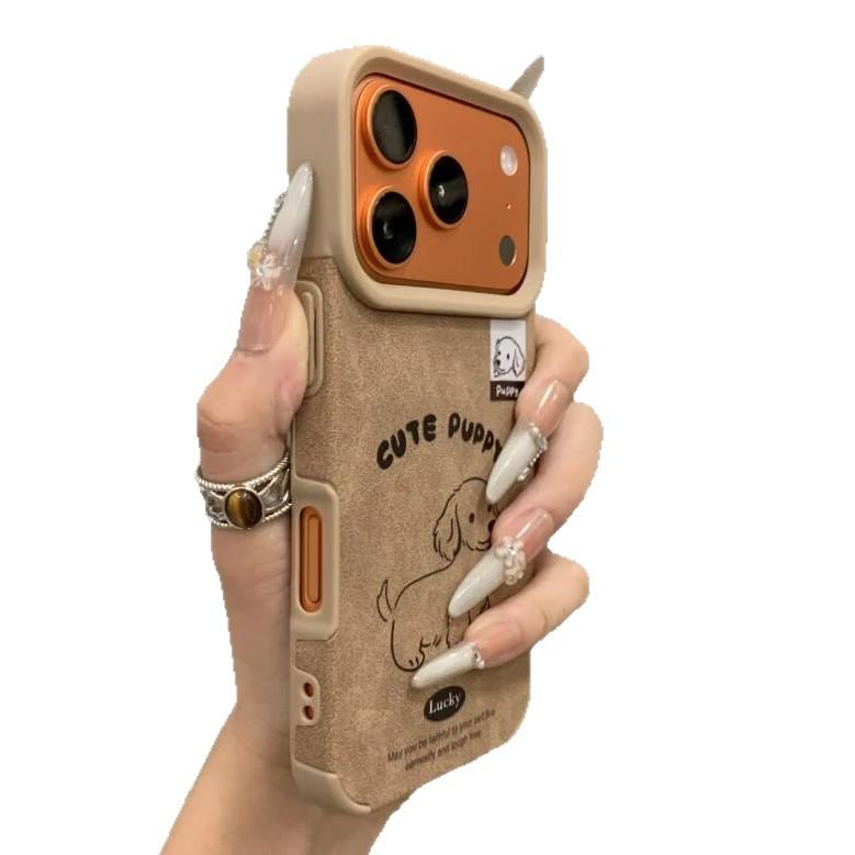 West Highland Puppy for iPhone17Promax Mobile Phone Case Apple 16 Flip Fur 15 Cute Large Holes 14 Sets
