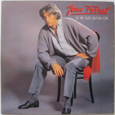 LP Record JEAN FERRAT - Je Ne Suis Qu'un Cri 2403741 Disques Temey 1985 France Pop Used