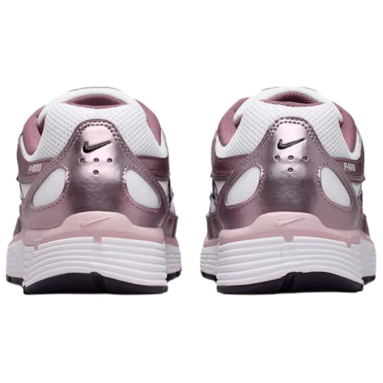 Nike P-6000 Weiß Lila Licht Violettes Erz Damen Sneaker Lila-Dynastie IO3496-103